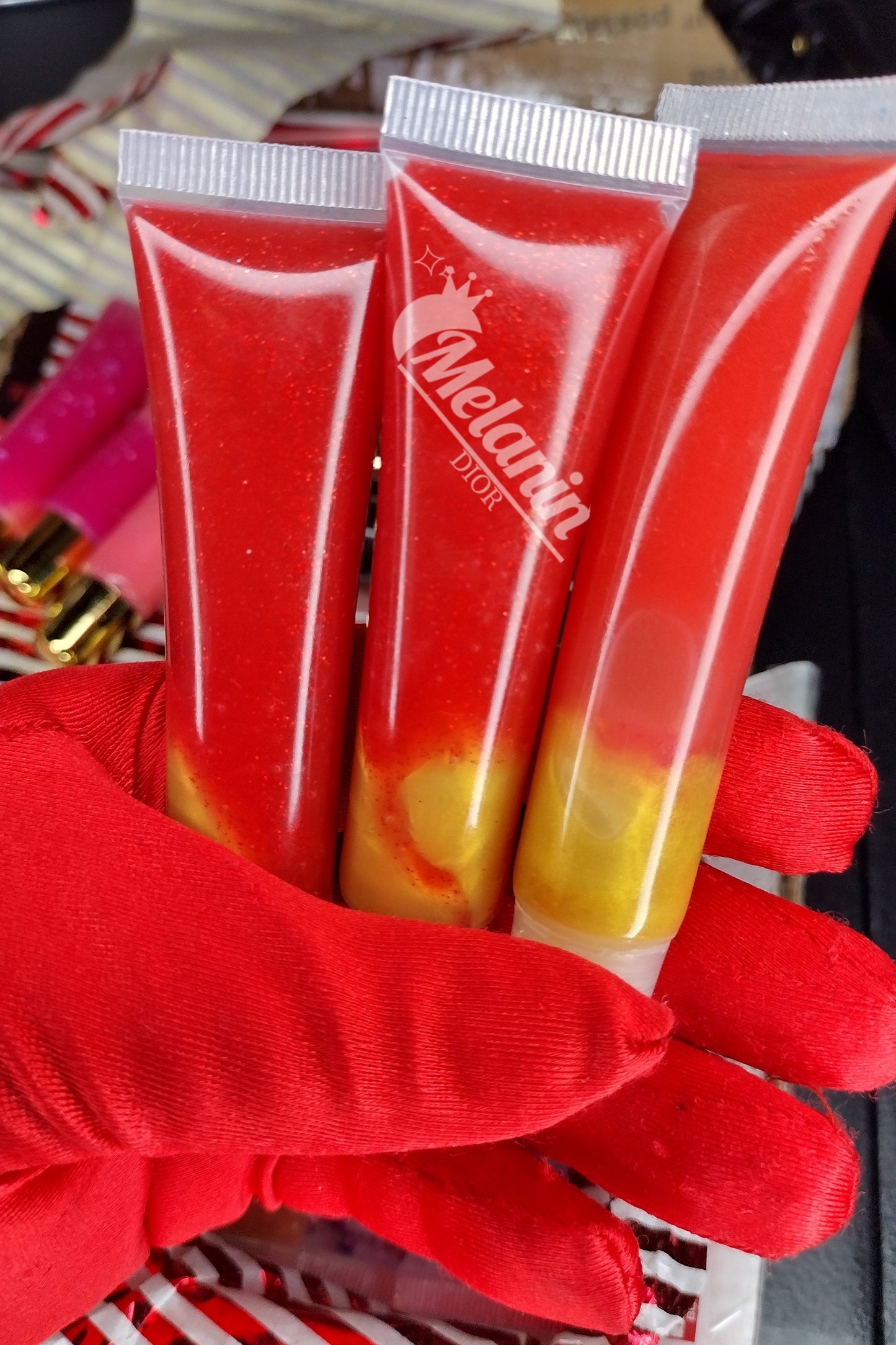 🍓PREMIXED READY TO WEAR LIP GLOSS (BASE BAG ONLY)